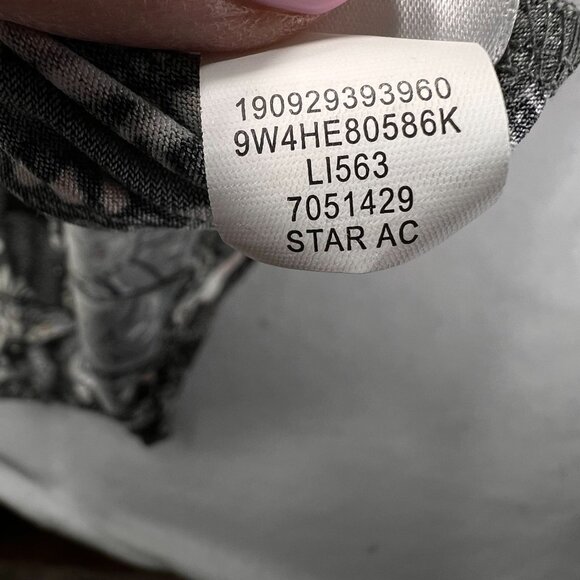 World Unity Sleeveless Paisley Maxi Dress Embroidery Gray Green Flowy Gypsy - Picture 8 of 12